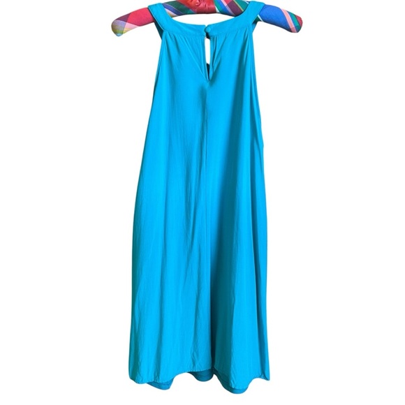 SAVANNA JANE Halter Mini Tent Dress Floral Embroidery Fully LIned Womens… - Picture 2 of 6